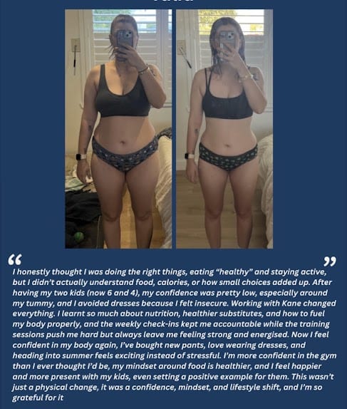 Talia's transformation